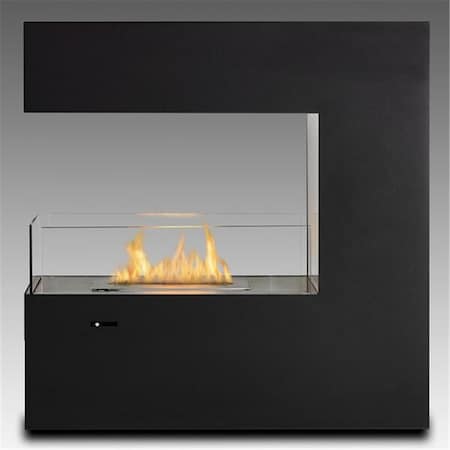 Eco-Feu Paramount Burner, Matte Black FS-00083-BS